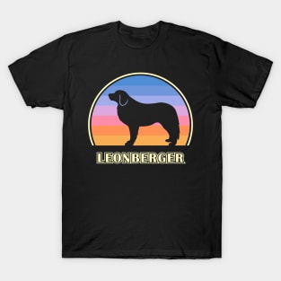 Leonberger Vintage Sunset Dog T-Shirt